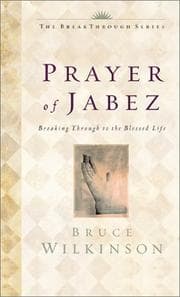 Tapa de The prayer of Jabez