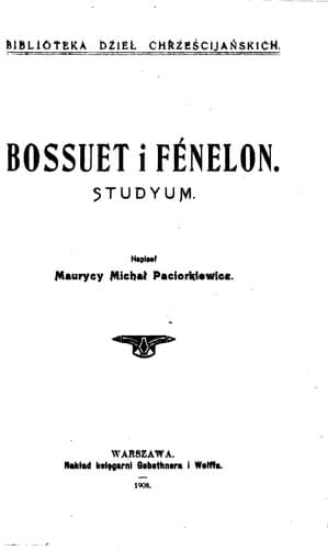 Tapa de Bossuet i Fénelon: studyum