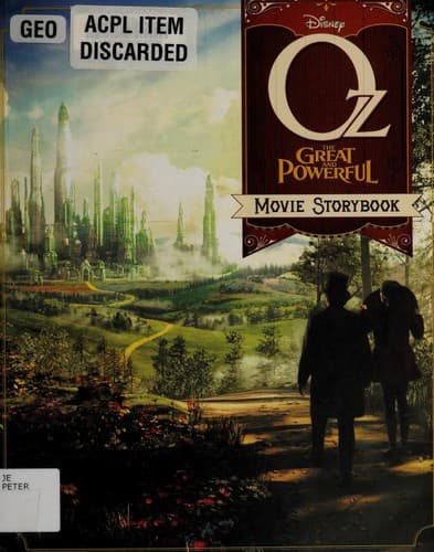 Tapa de Oz the great and powerful