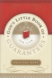 Tapa de God's Little Book of Guarantees - OH (God's Little Bk. Of Guarantees)
