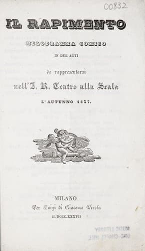 Tapa de Il rapimento