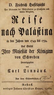 Tapa de Reise nach Palästina in ... 1749 bis 1752 ...