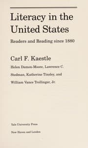 Tapa de Literacy in the United States