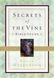 Tapa de Secrets of the Vine Bible Study Leader's Edition