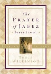 Tapa de The Prayer of Jabez Bible Study Leader's Edition