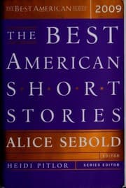 Tapa de The Best American Short Stories 2009