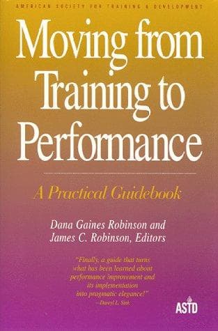 Tapa de Moving from training to performance