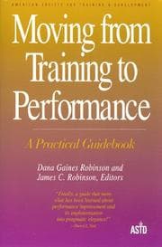 Tapa de Moving from training to performance