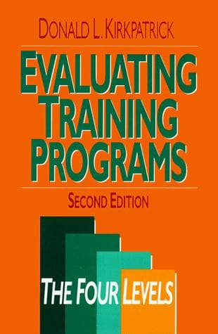Tapa de Evaluating training programs