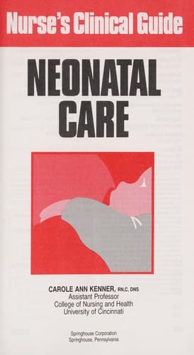 Tapa de Nurse's clinical guide