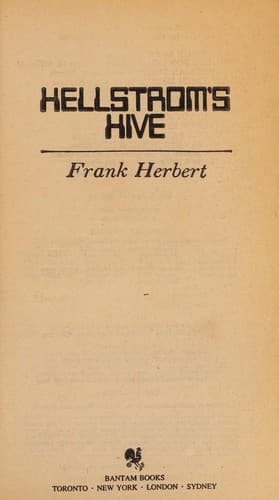 Tapa de Hellstrom's Hive