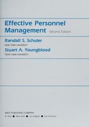 Tapa de Effective personnel management
