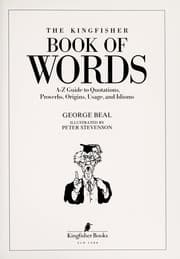 Tapa de The Kingfisher book of words