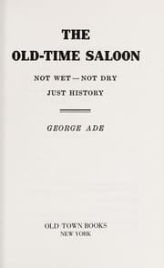 Tapa de The old-time saloon