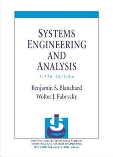 Tapa de Systems engineering and analysis