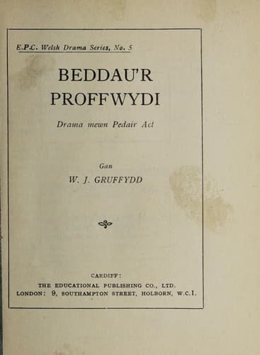 Tapa de Beddau'r proffwydi
