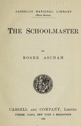 Tapa de The schoolmaster