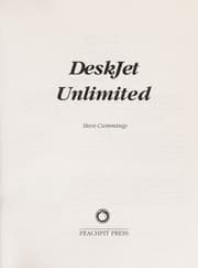 Tapa de DeskJet unlimited