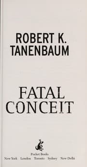 Tapa de Fatal conceit