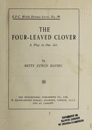 Tapa de The four-leaved clover