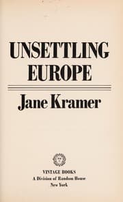 Tapa de Unsettling Europe