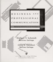 Tapa de Business and professional communication