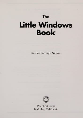 Tapa de The little Windows book