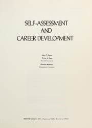Tapa de Self-assessment and career development