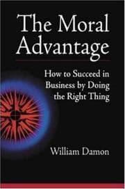 Tapa de The Moral Advantage