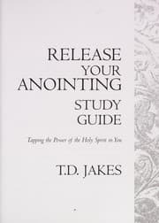 Tapa de Release your anointing study guide
