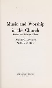 Tapa de Music and worship in the church