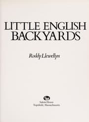 Tapa de Little English Backyards