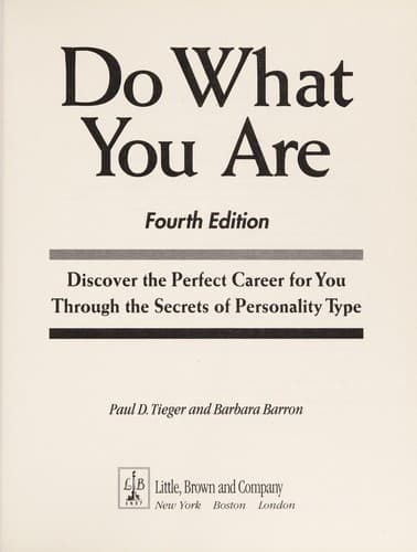 Tapa de Do what you are