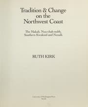 Tapa de Tradition and Change on the Northwest Coast