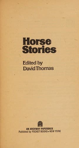 Tapa de Horse Stories
