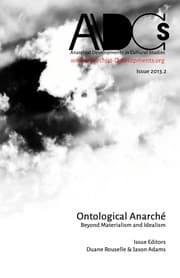 Tapa de Ontological Anarché