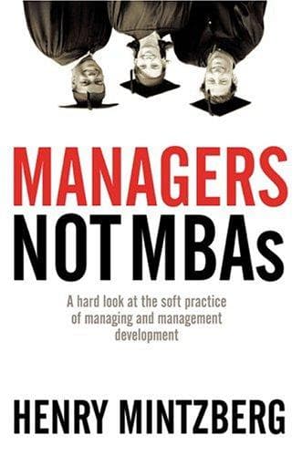 Tapa de Managers, not MBAs