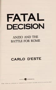 Tapa de Fatal decision