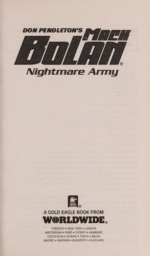 Tapa de Nightmare army