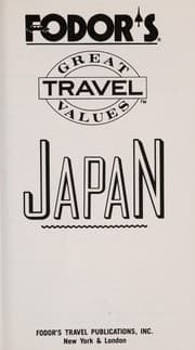 Tapa de Fodor's Japan