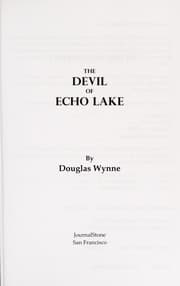 Tapa de The devil of Echo Lake