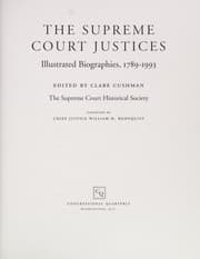 Tapa de The Supreme Court justices