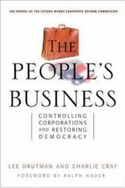 Tapa de The people's business