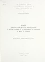 Tapa de Concept attainment as a function of stress, personality and sex