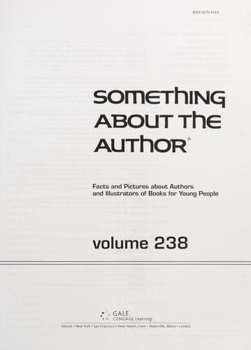 Tapa de Something about the author