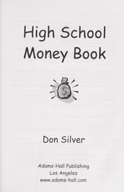 Tapa de High school money book
