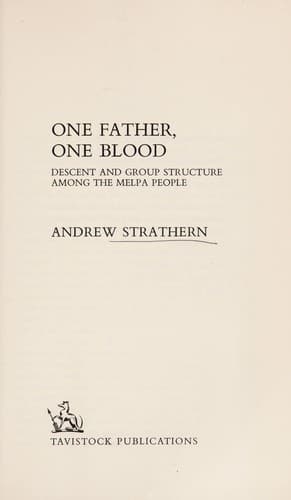 Tapa de One father, one blood