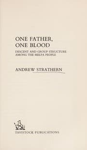 Tapa de One father, one blood