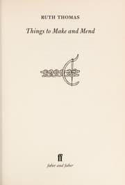 Tapa de Things to Make and Mend