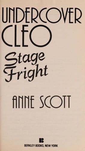 Tapa de Stage fright